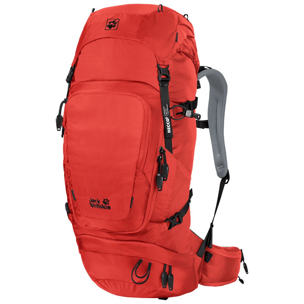 Jack Wolfskin ORBIT 32 RECCO Sacs À Dos Homme Orange Rouge - UVKBGEP-83